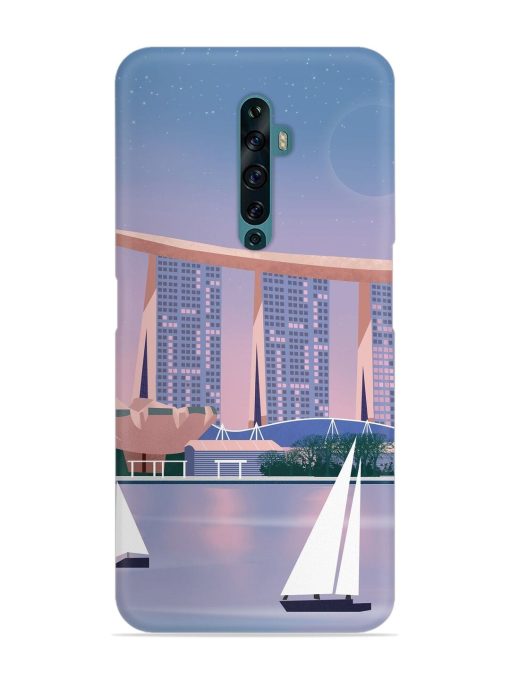 Singapore Scenery Architecture Snap Case for Oppo Reno 2Z Zapvi