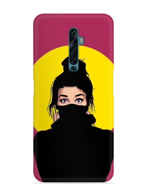 Girly Vector Snap Case for Oppo Reno 2Z Zapvi