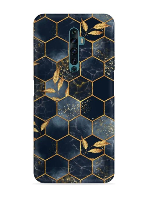 Marble Hexagon Seamless Snap Case for Oppo Reno 2Z Zapvi