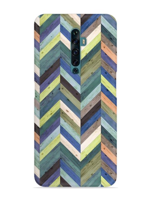 Chevron Random Color Snap Case for Oppo Reno 2Z