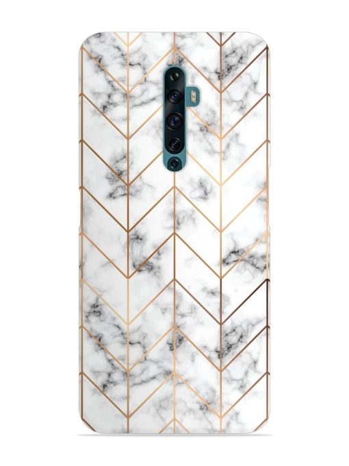 Vector Marble Texture Snap Case for Oppo Reno 2Z Zapvi