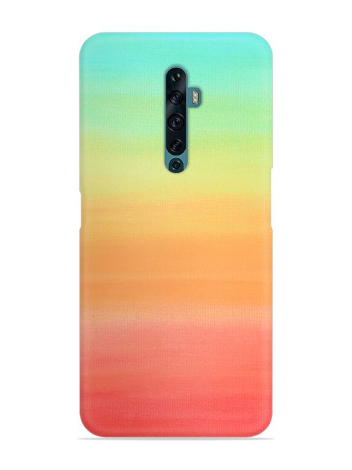 Background Sky Watercolor Snap Case for Oppo Reno 2Z