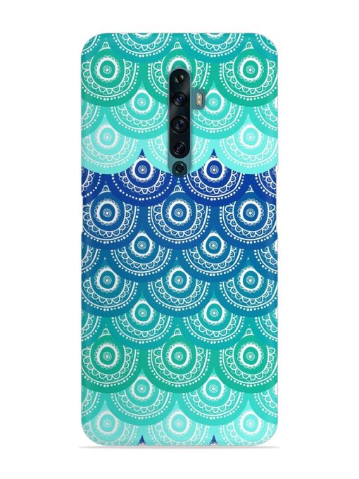 Ethnic Seamless Pattern Snap Case for Oppo Reno 2Z Zapvi