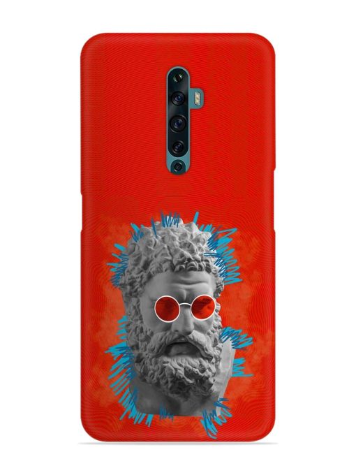 Contemporary Art Concept Snap Case for Oppo Reno 2Z Zapvi