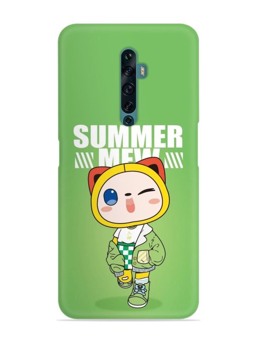 Summer Mew Snap Case for Oppo Reno 2Z