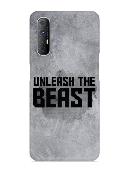 Unleash The Beast Snap Case for Oppo Reno 3 Pro Zapvi