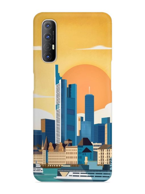 Germany Frankfurt Snap Case for Oppo Reno 3 Pro Zapvi