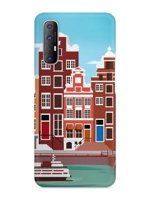 Scenery Architecture Amsterdam Landscape Snap Case for Oppo Reno 3 Pro Zapvi