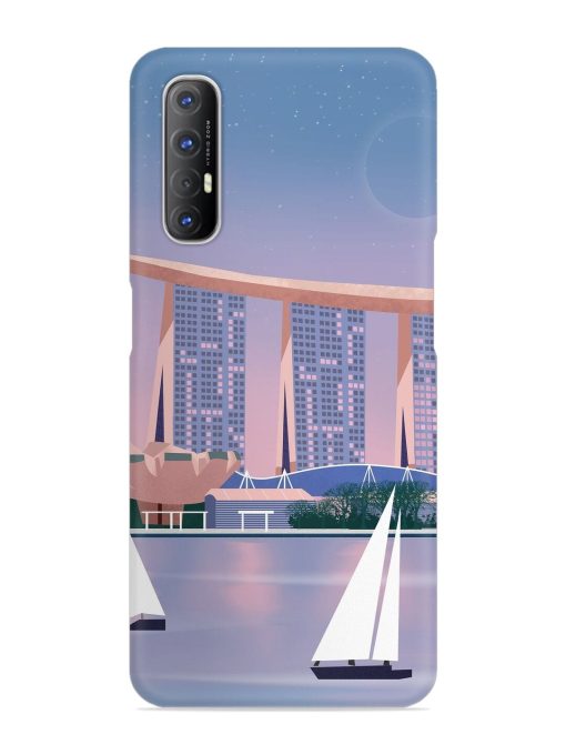 Singapore Scenery Architecture Snap Case for Oppo Reno 3 Pro Zapvi