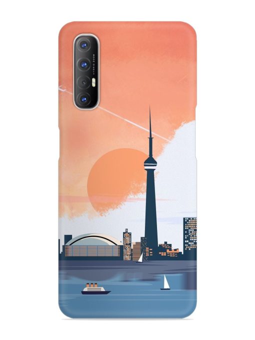 Toronto Canada Snap Case for Oppo Reno 3 Pro Zapvi