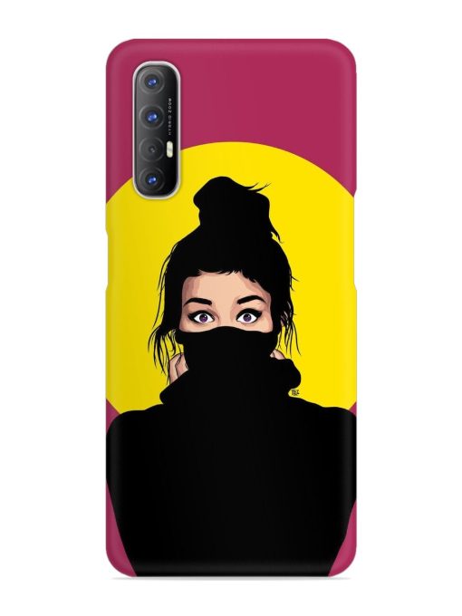 Girly Vector Snap Case for Oppo Reno 3 Pro Zapvi