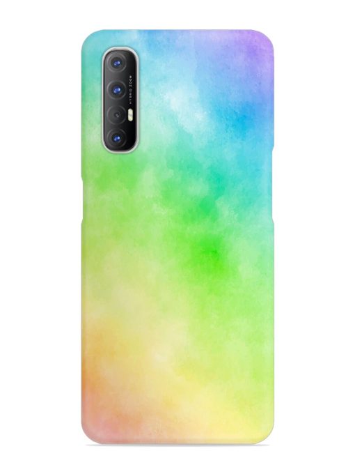 Watercolor Mixture Snap Case for Oppo Reno 3 Pro Zapvi