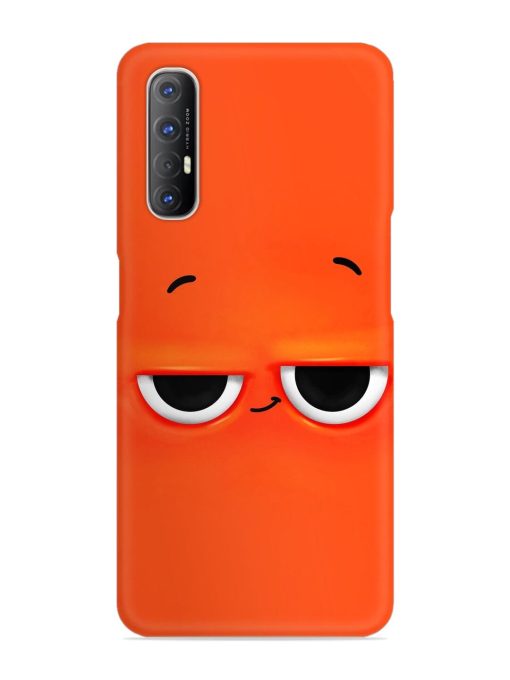 Smiley Face Snap Case for Oppo Reno 3 Pro Zapvi