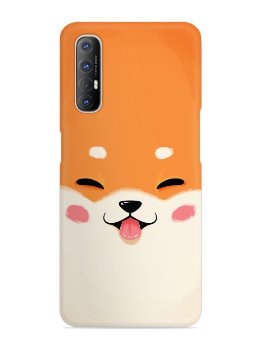 Happy Cat Art Snap Case for Oppo Reno 3 Pro