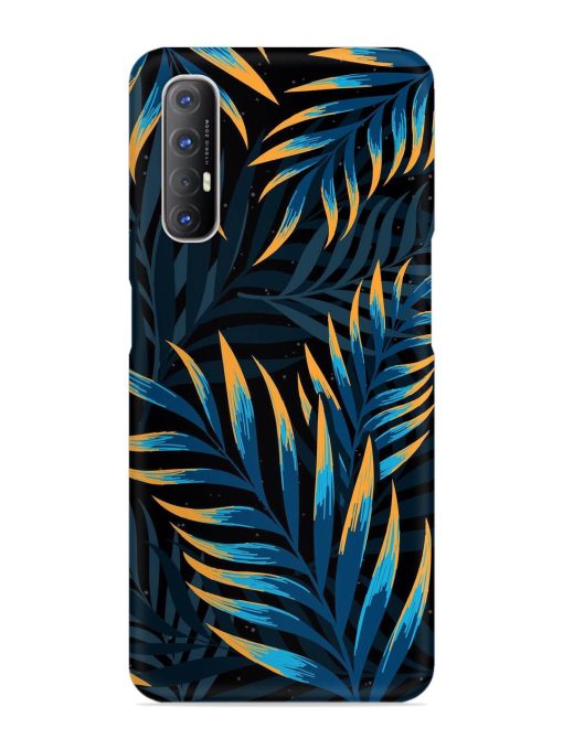 Abstract Leaf Art Snap Case for Oppo Reno 3 Pro Zapvi