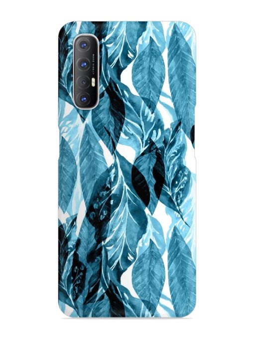 Leaves Pattern Jungle Snap Case for Oppo Reno 3 Pro