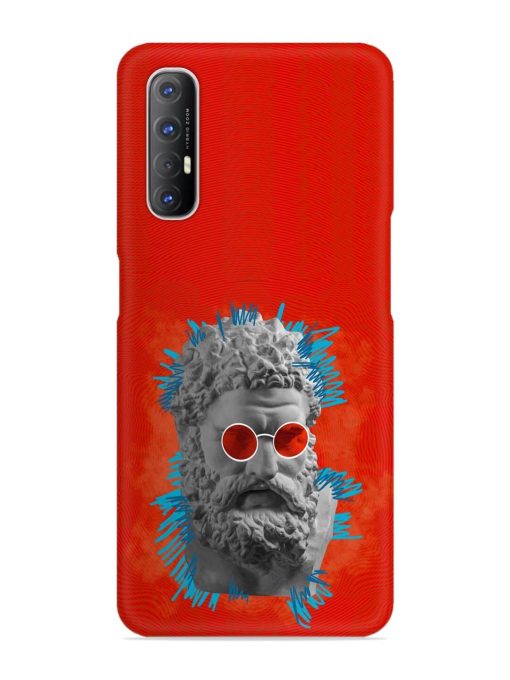 Contemporary Art Concept Snap Case for Oppo Reno 3 Pro