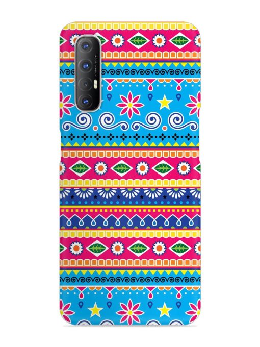 Indian Seamless Snap Case for Oppo Reno 3 Pro Zapvi