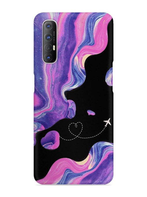 Glitter Art Snap Case for Oppo Reno 3 Pro Zapvi