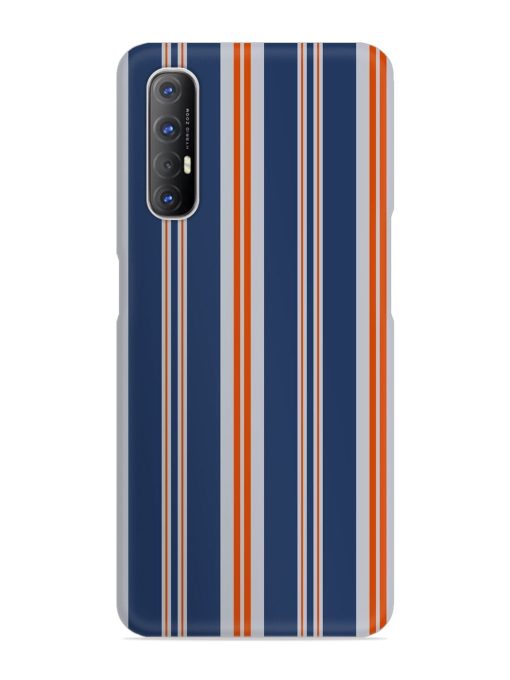 Abstract Vector Geometric Snap Case for Oppo Reno 3 Pro Zapvi