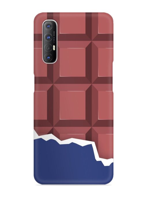 Chocolate Vector Art Snap Case for Oppo Reno 3 Pro