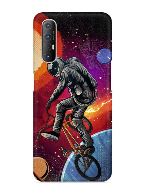 Super Eclipse Bmx Bike Snap Case for Oppo Reno 3 Pro Zapvi