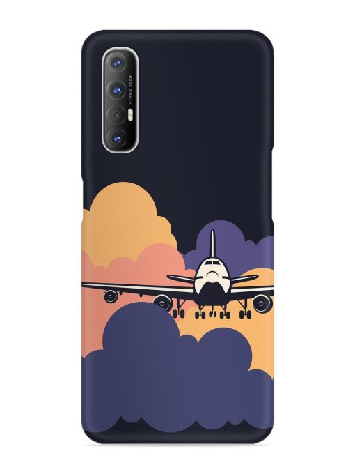 Aeroplane vector Snap Case for Oppo Reno 3 Pro