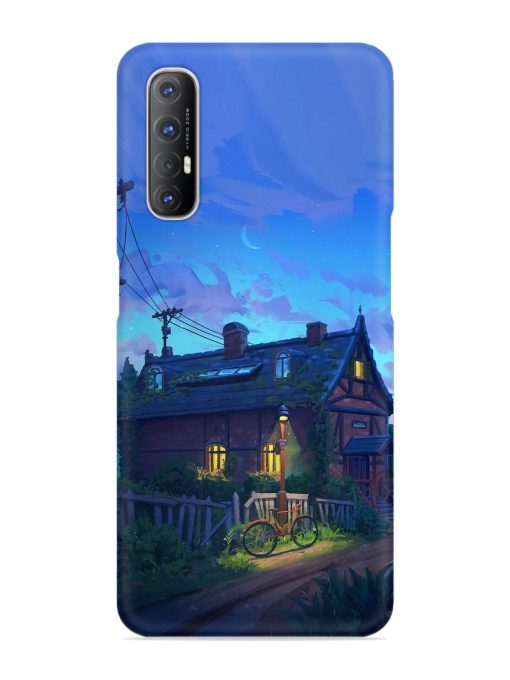 Beautiful Village House Snap Case for Oppo Reno 3 Pro Zapvi