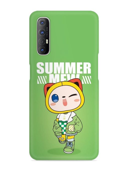 Summer Mew Snap Case for Oppo Reno 3 Pro