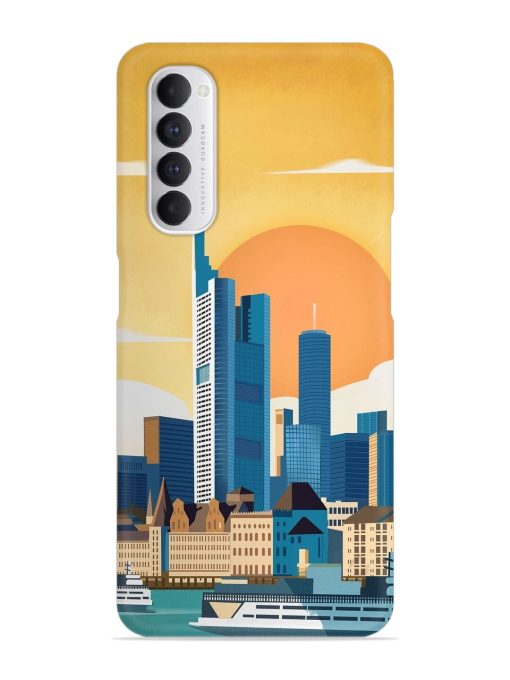 Germany Frankfurt Snap Case for Oppo Reno 4 Pro Zapvi