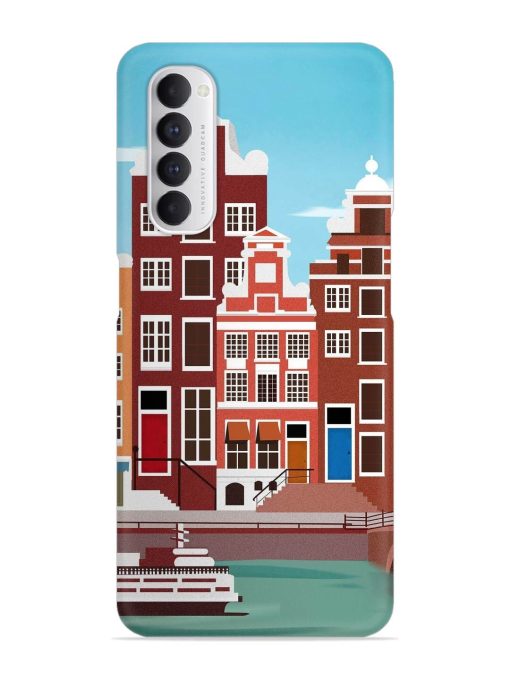 Scenery Architecture Amsterdam Landscape Snap Case for Oppo Reno 4 Pro Zapvi