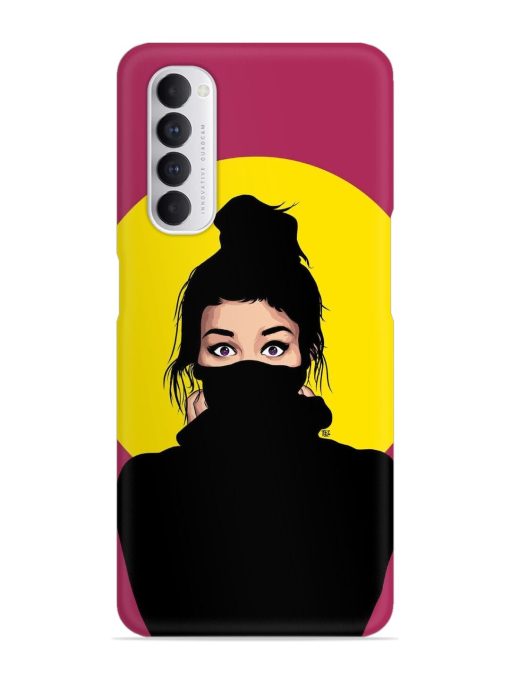 Girly Vector Snap Case for Oppo Reno 4 Pro Zapvi