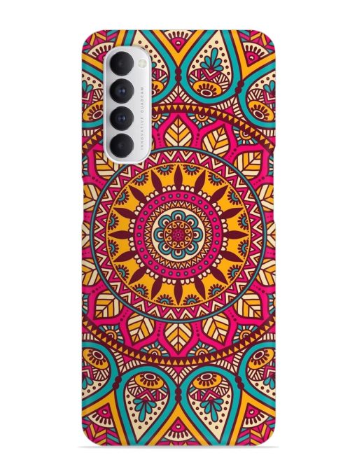 Mandala Joy Snap Case for Oppo Reno 4 Pro Zapvi