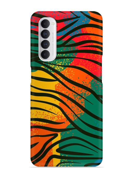 Bright Colorful Snap Case for Oppo Reno 4 Pro