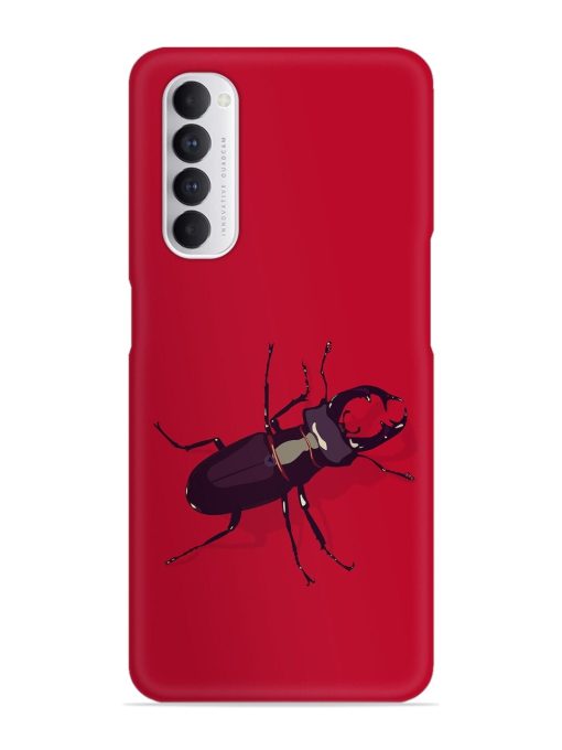 Beetles Snap Case for Oppo Reno 4 Pro Zapvi