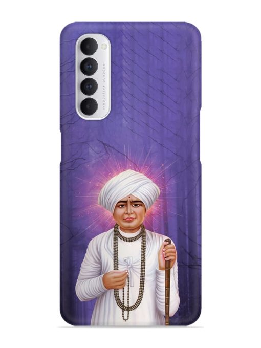 Jalaram Bapa Virpur Snap Case for Oppo Reno 4 Pro Zapvi