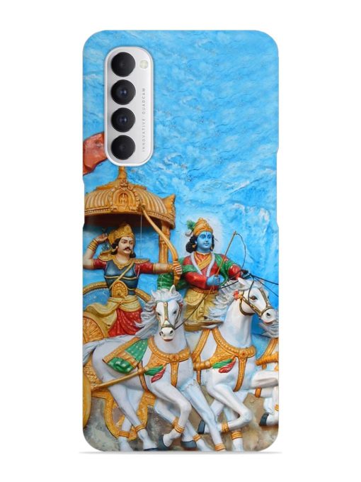 Hyderabad India March 19 Wall Art Snap Case for Oppo Reno 4 Pro Zapvi