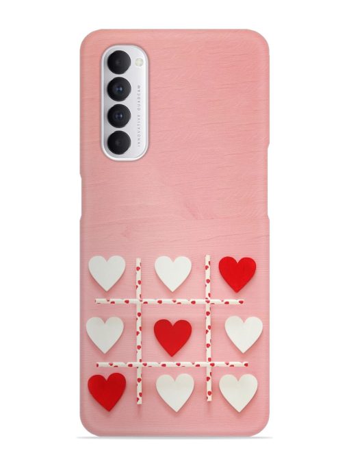 Valentines Day Concept Snap Case for Oppo Reno 4 Pro