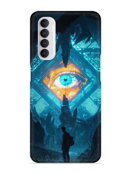 Arcane Eye Snap Case for Oppo Reno 4 Pro Zapvi