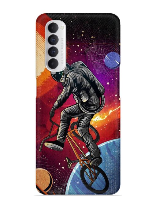 Super Eclipse Bmx Bike Snap Case for Oppo Reno 4 Pro Zapvi