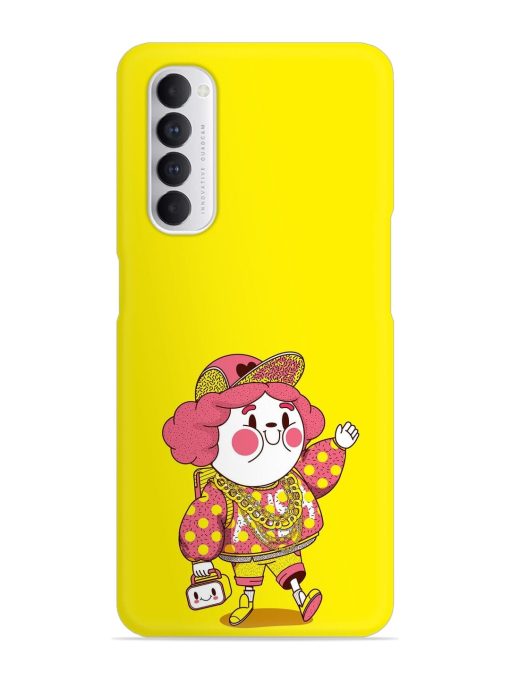 Art Toy Snap Case for Oppo Reno 4 Pro Zapvi