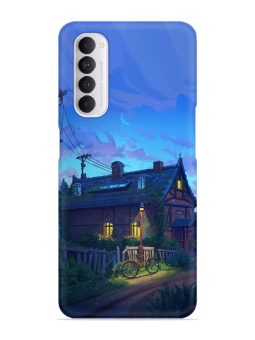 Beautiful Village House Snap Case for Oppo Reno 4 Pro