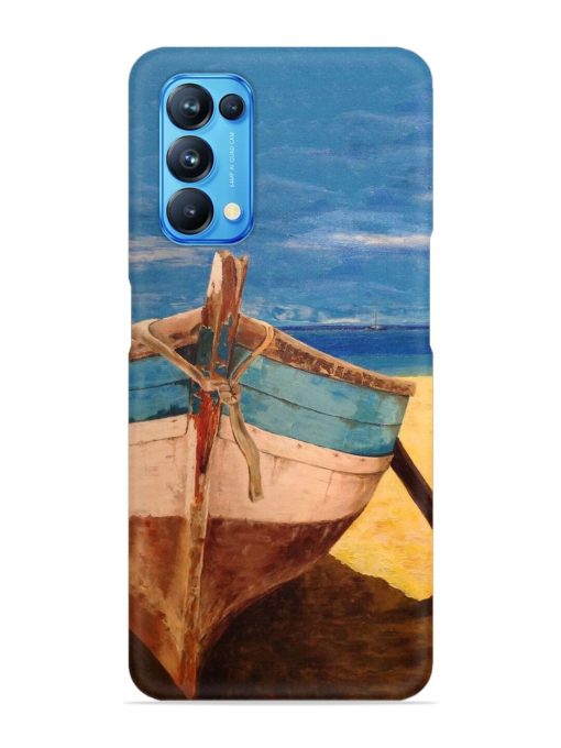 Canvas Painting Snap Case for Oppo Reno 5 Zapvi