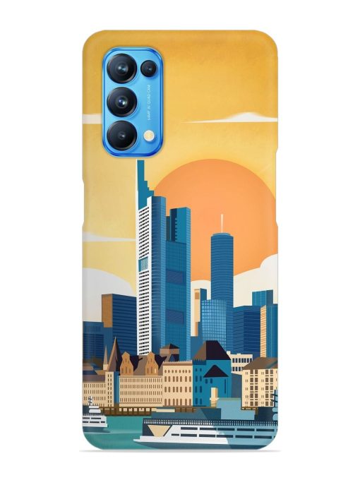 Germany Frankfurt Snap Case for Oppo Reno 5 Zapvi