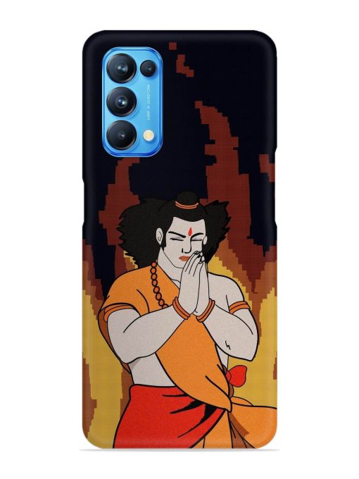 Shree Ram Snap Case for Oppo Reno 5 Zapvi