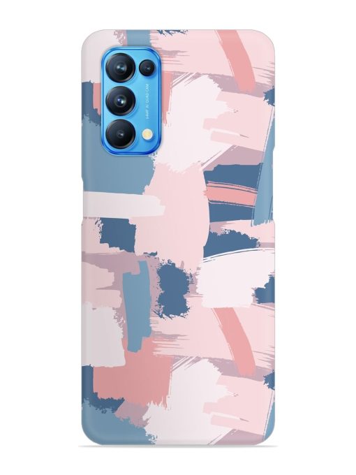 Vector Seamless Grunge Snap Case for Oppo Reno 5 Zapvi