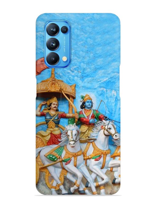 Hyderabad India March 19 Wall Art Snap Case for Oppo Reno 5 Zapvi