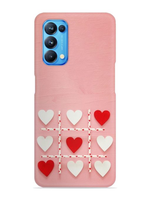 Valentines Day Concept Snap Case for Oppo Reno 5 Zapvi