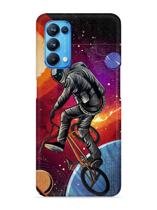 Super Eclipse Bmx Bike Snap Case for Oppo Reno 5 Zapvi