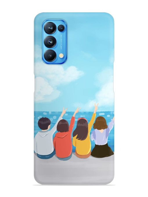 Happy Kids Snap Case for Oppo Reno 5